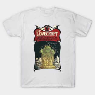 Lovecraft Vintage Book Cover Art Poster T-Shirt